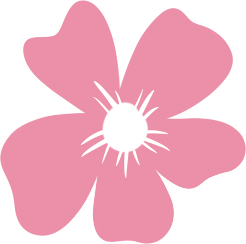 Pink Flower Icon
